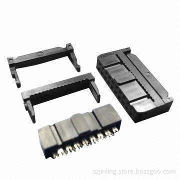 2.54 x 2.54mm IDC IDC Socket Connectors with Current Rating of 3A and 1000V AC Withstanding Voltage